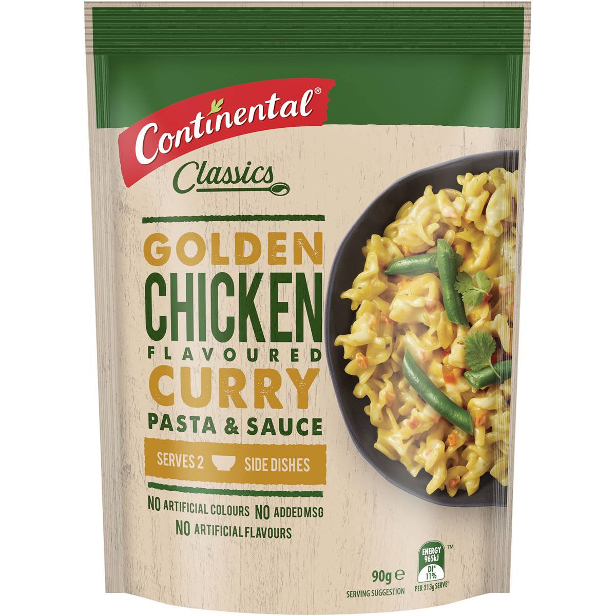 Continental Chicken Curry Pasta and Sauce 90g