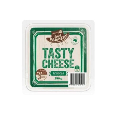 Community Co Tasty Cheese 12 slices 250g