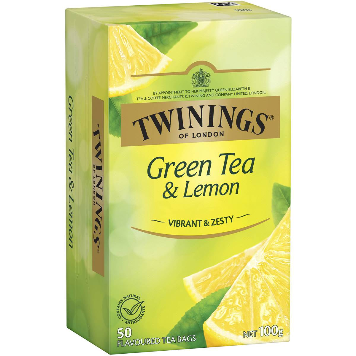 Twinings Green Tea and Lemon Teabags 50 pack