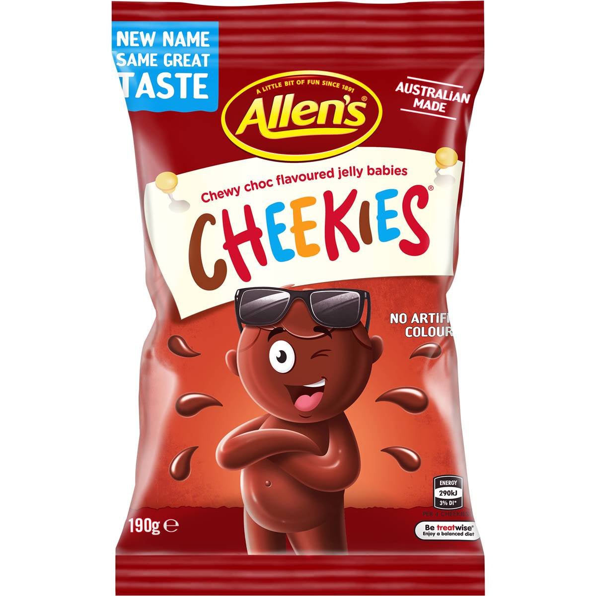 Allen's Cheekies  190g