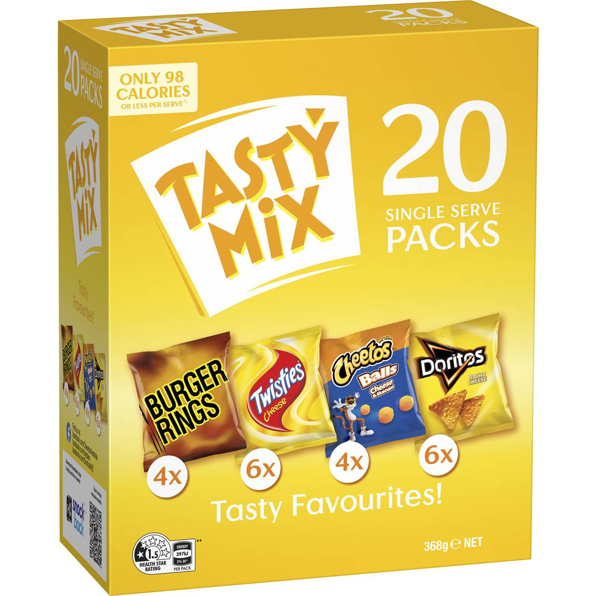 Smith's Tasty Mix 20pk 368g