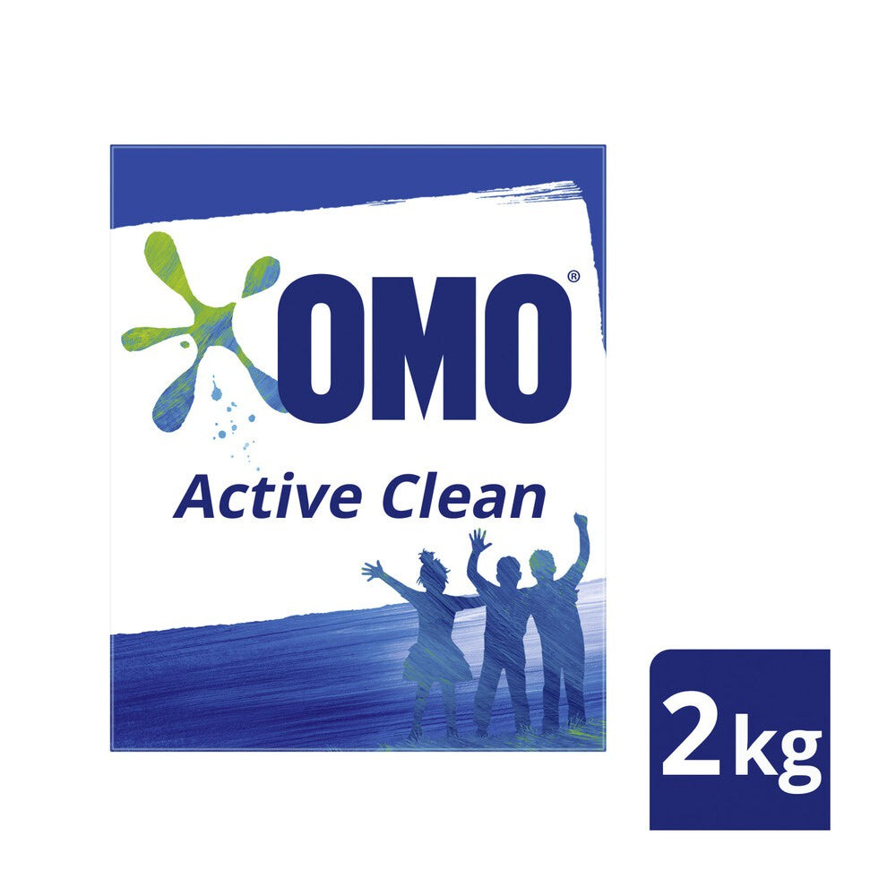 Omo Active Clean Front and Top Loader Powder 2kg