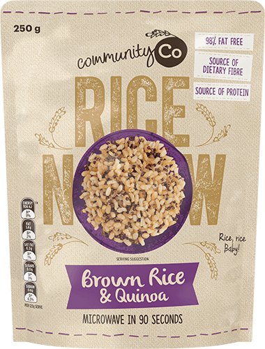 Community Co Brown Rice and Quinoa 250g