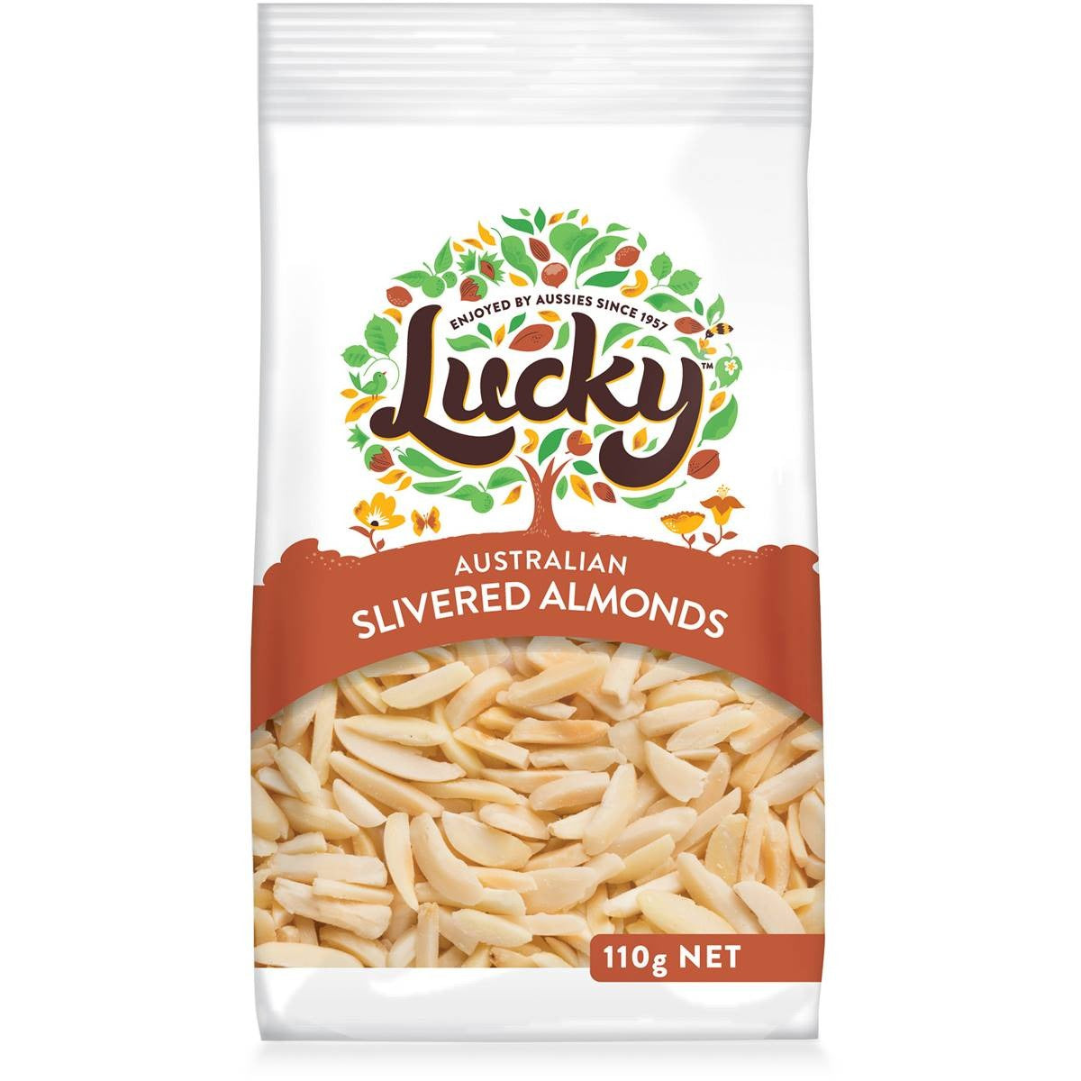 Lucky Australian Slivered Almonds 110g