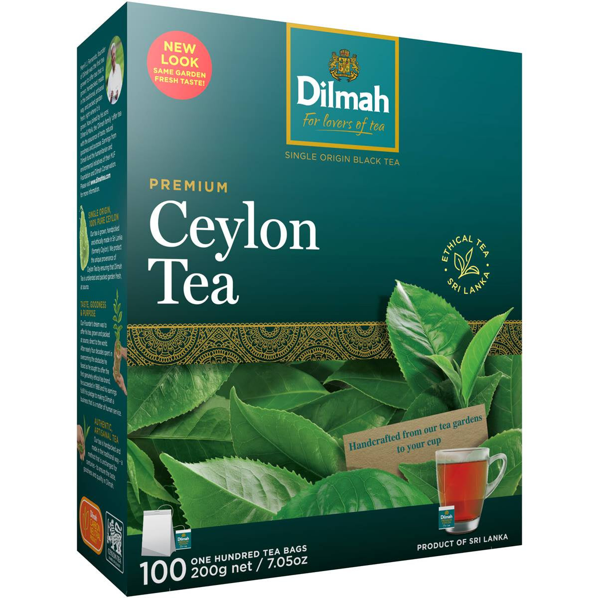 Dilmah Premium Ceylon Tea 100 bags