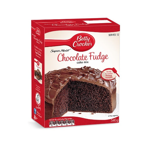 Betty Crocker Chocolate Fudge Cake Mix 540g