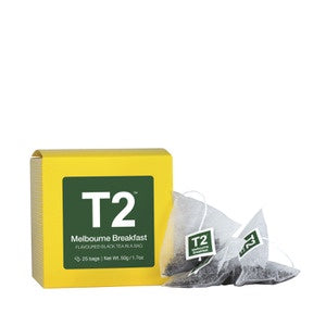 T2 Melbourne Breakfast Teabags 25 Pack