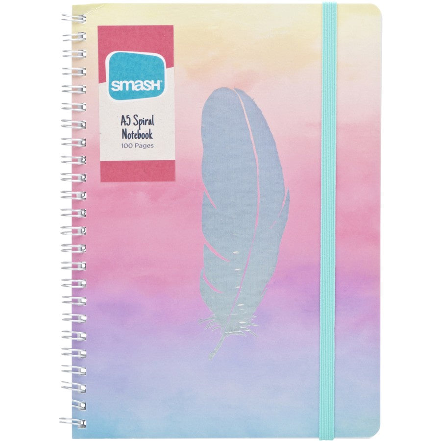 Smash Bird Of Paradise A5 Spiral Notebook