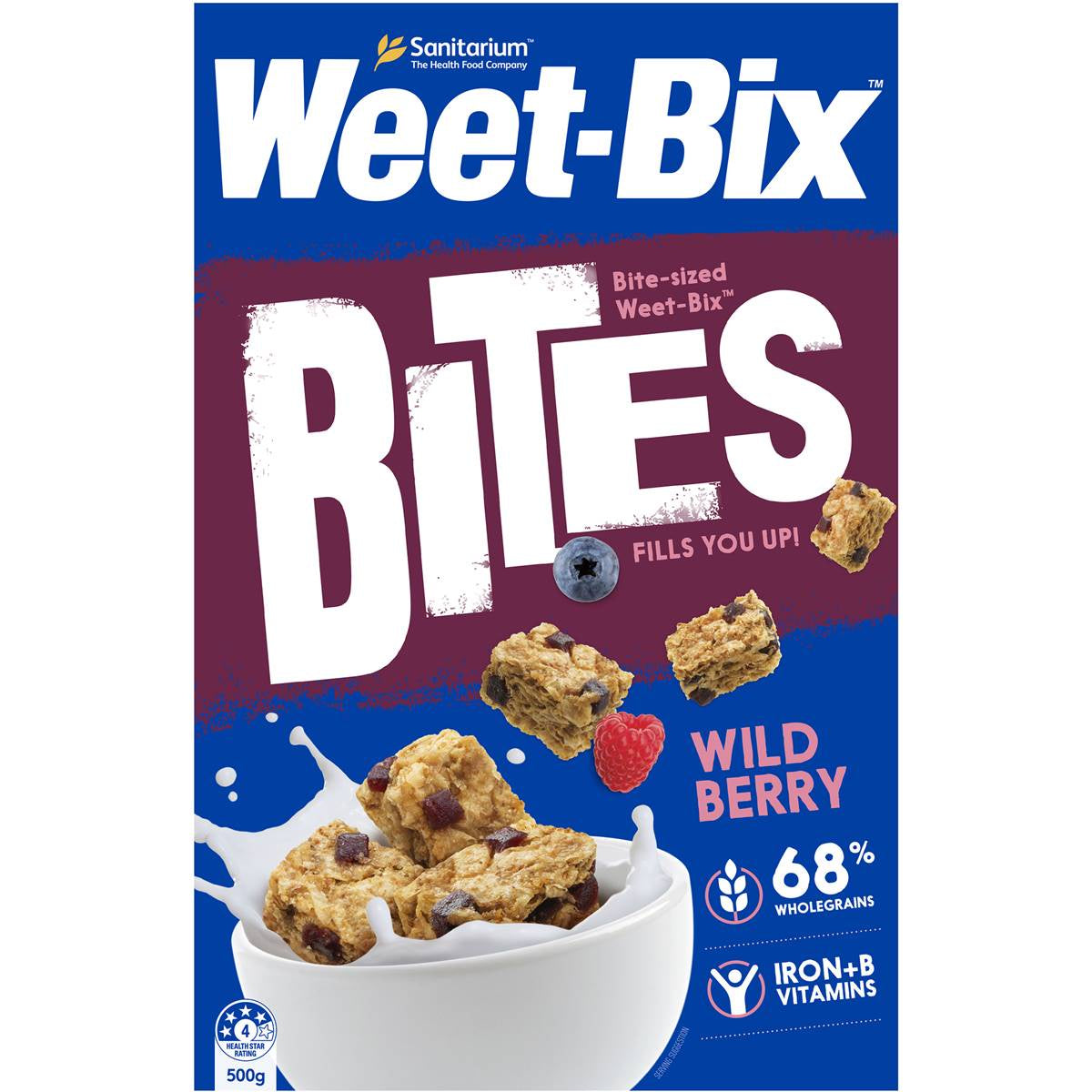 Sanitarium Weet-Bix Bites Wild Berry 500g