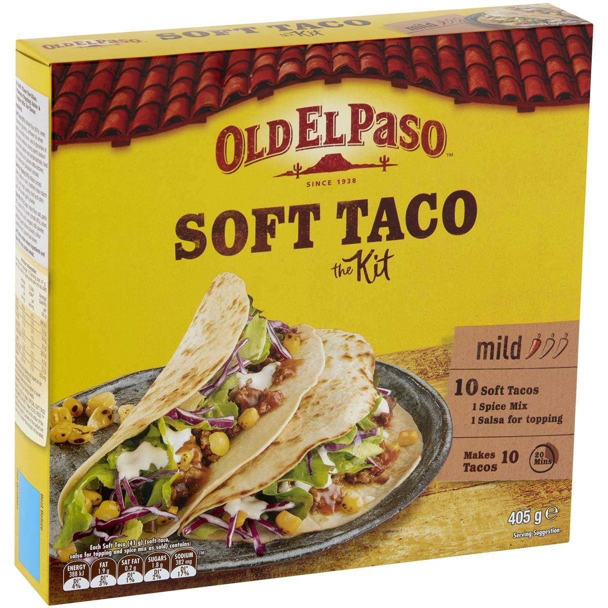 Old El Paso  Soft Taco Kit 405g