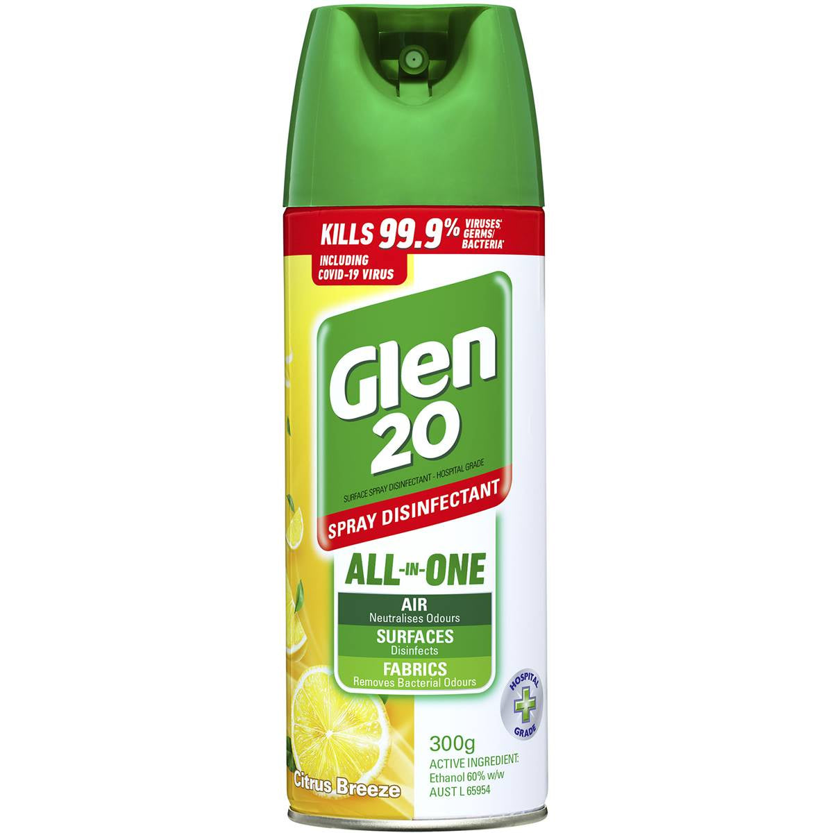 Dettol Glen 20 Disinfectant Spray Citrus Breeze 300g