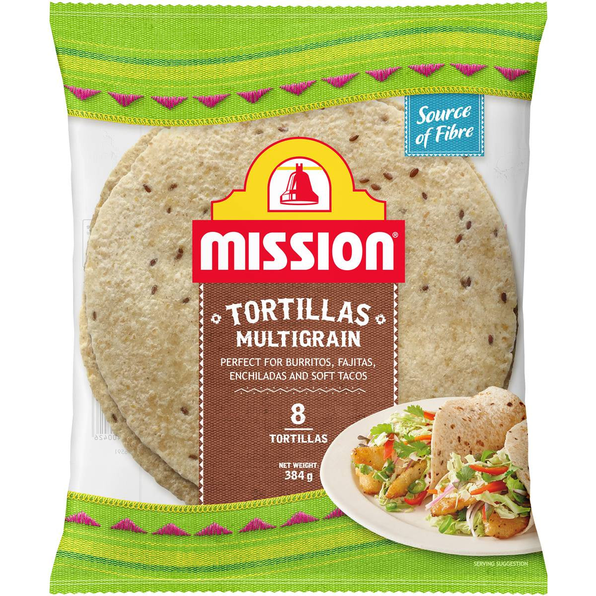 Mission Tortillas Multigrain 8 pack