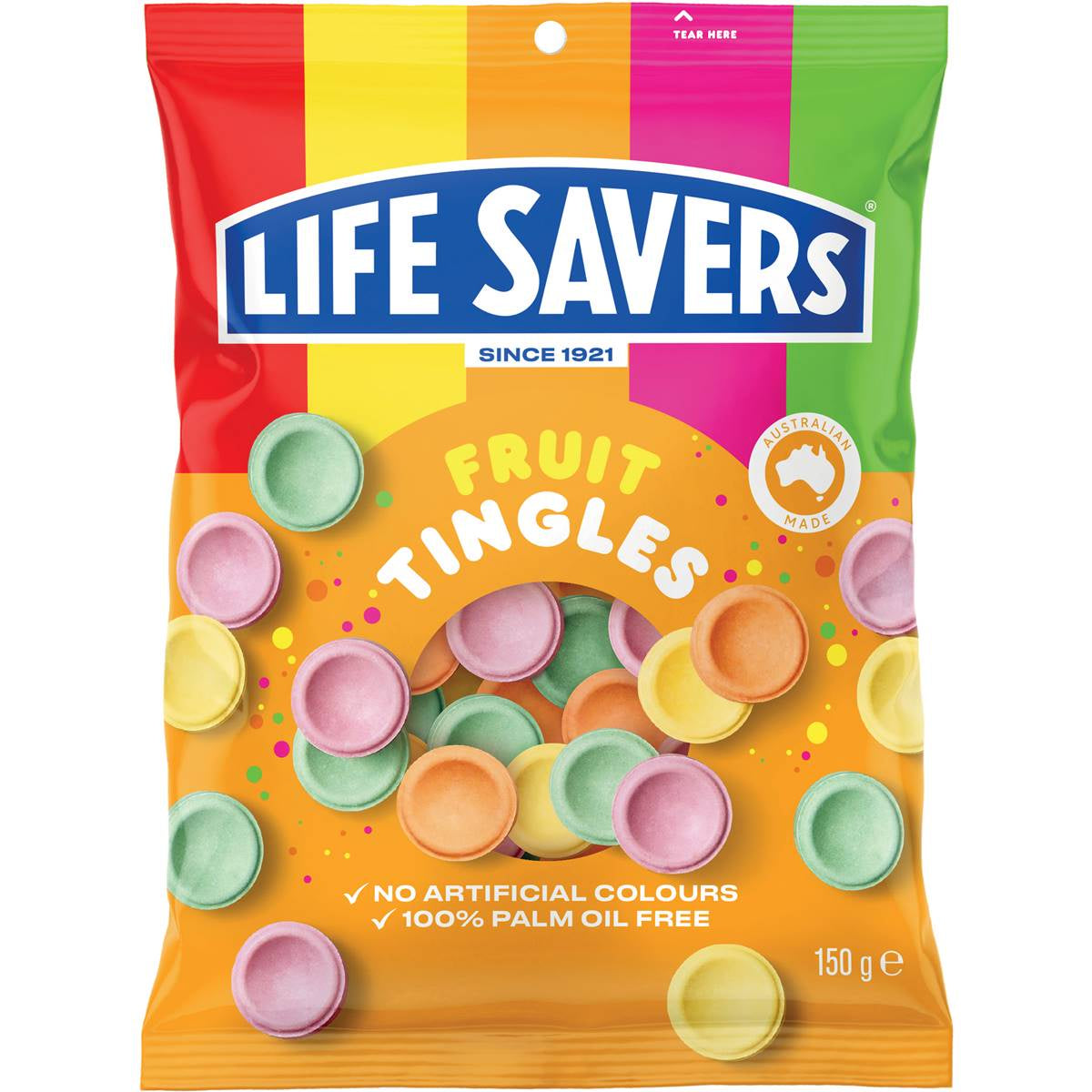 Life Savers Fruit Tingles 150g