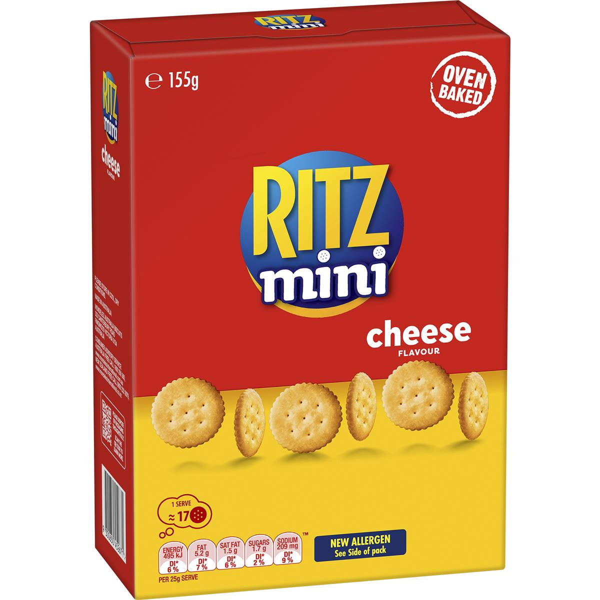 Ritz Mini Munching Cheese 155g