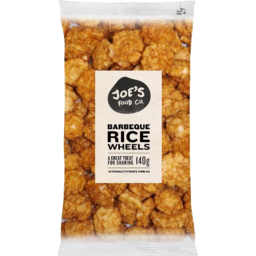 Joe's Food Co. Barbecue Rice Wheels 140g