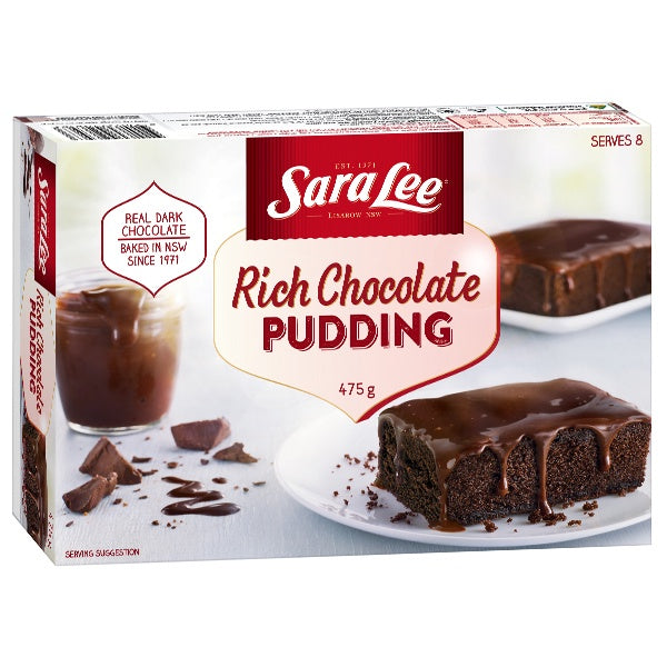 Sara Lee Rich Chocolate Pudding 475g