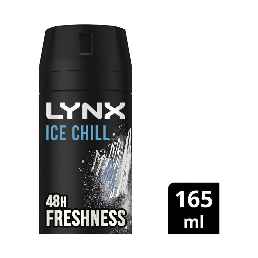 Lynx Aerosol Deodorant Ice Chill 165mL