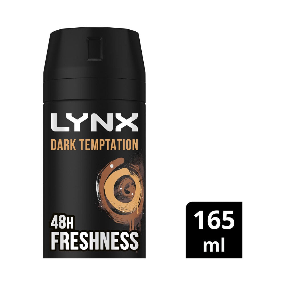 Lynx Aerosol Deodorant Dark Temptation 165mL