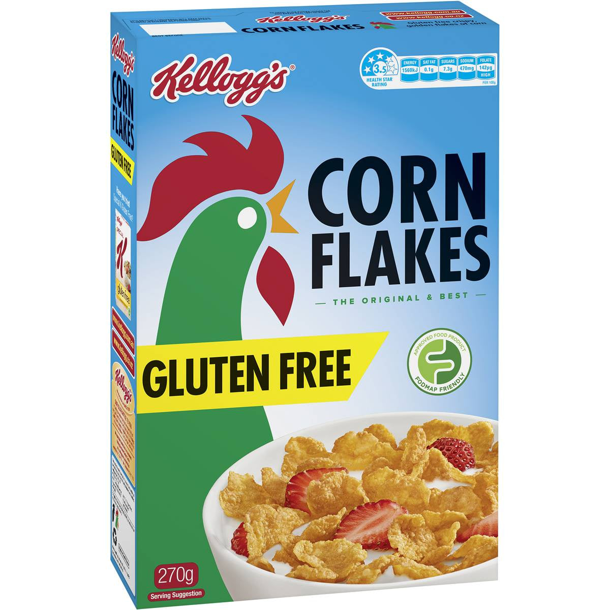 Kellogg's Corn Flakes Gluten Free 270g