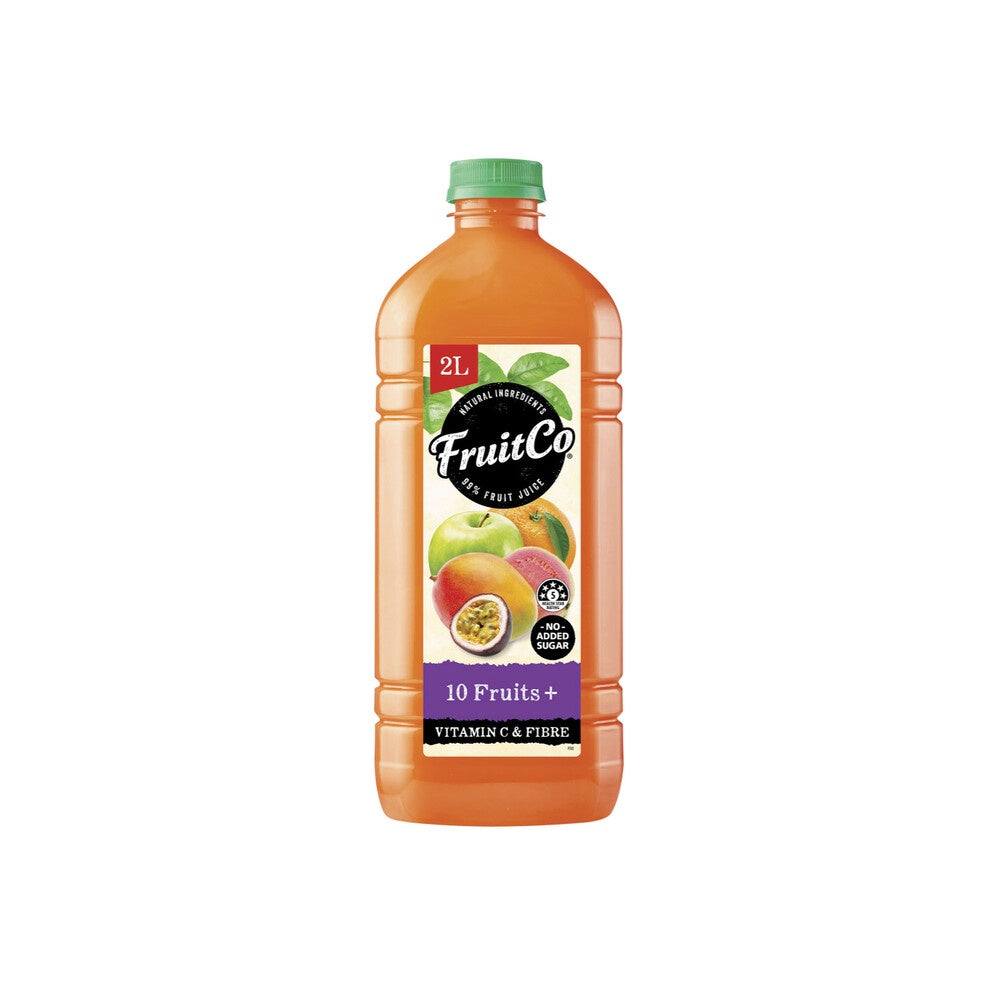 Fruit Co No Added Sugar 10 Fruits 2L