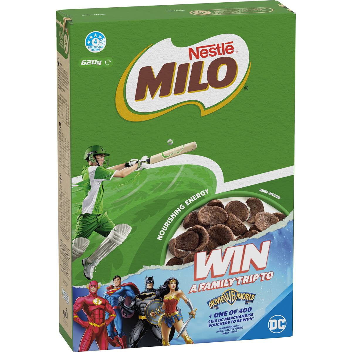 Nestle Milo Cereal 620g