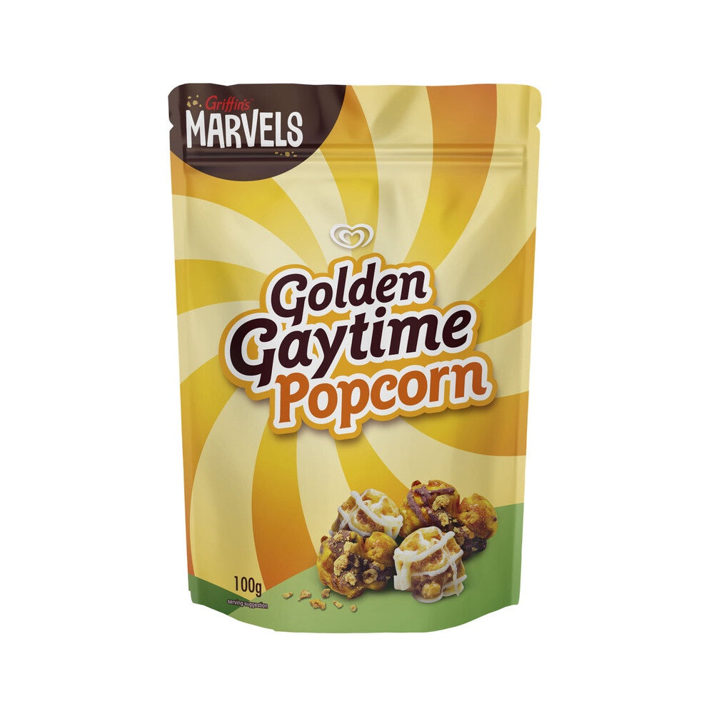 Marvels Golden Gaytime Popcorn 100g