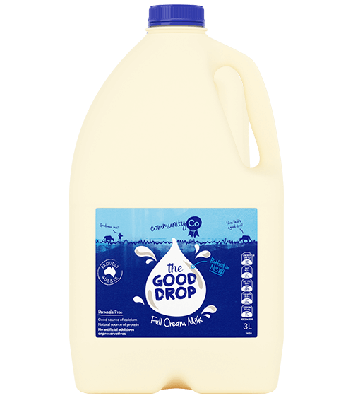 Community Co Full Cream Milk 3L