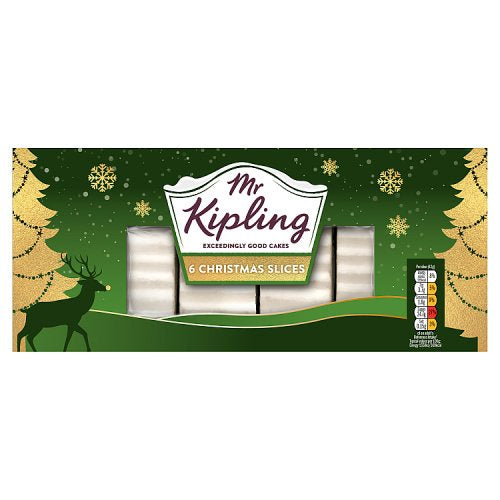 Mr Kipling Christmas Cake Slices 225g