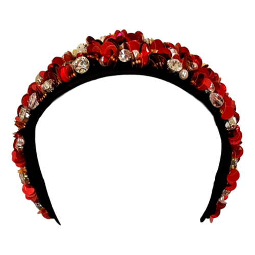 Headband Suellen Red 833