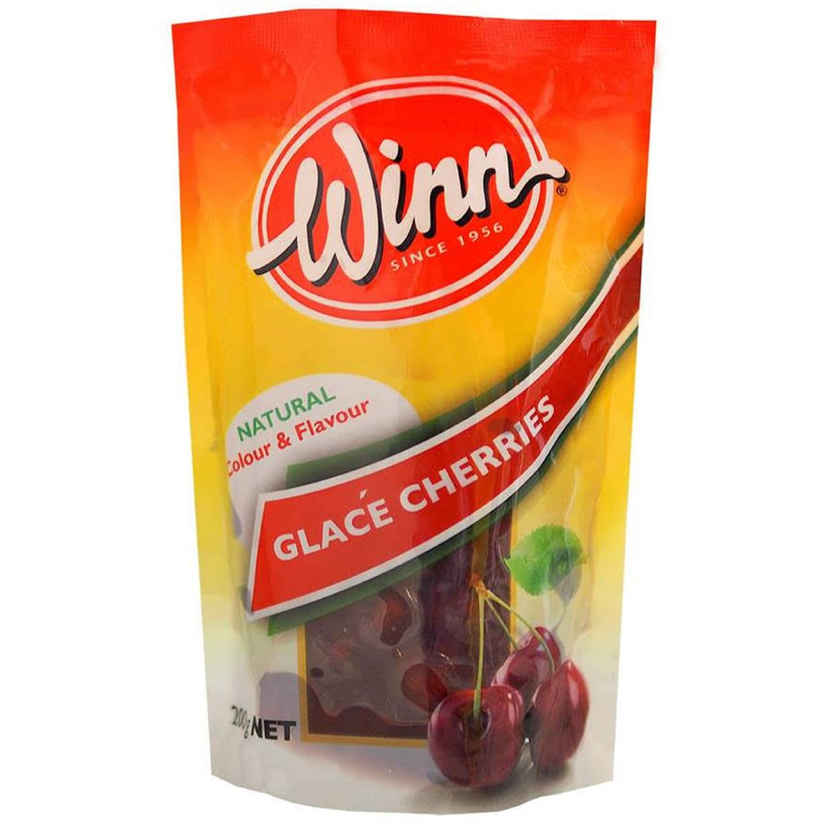 Winn Glace Cherries 200g