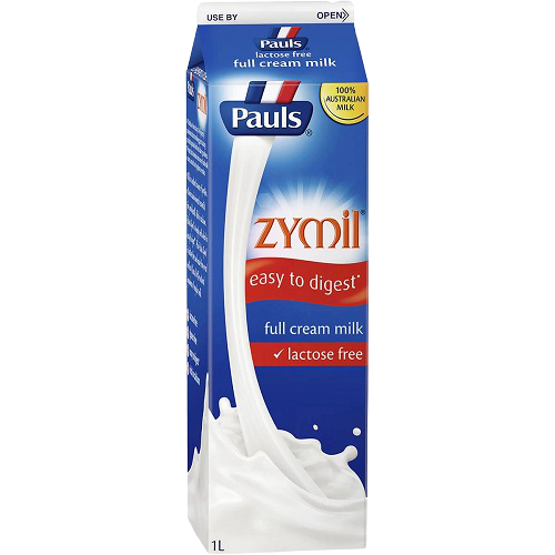 Zymil Lactose Free Full Cream Milk 1L