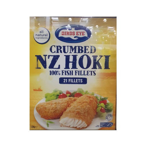 Birds Eye Crumbed NZ Hoki 100% Fish Fillets 21 pack