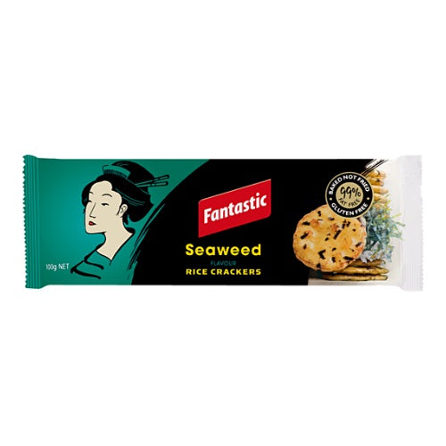 Fantastic Seaweed Rice Crackers 100g