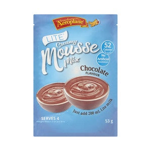 Aeroplane Lite Chocolate Mousse Mix 53g