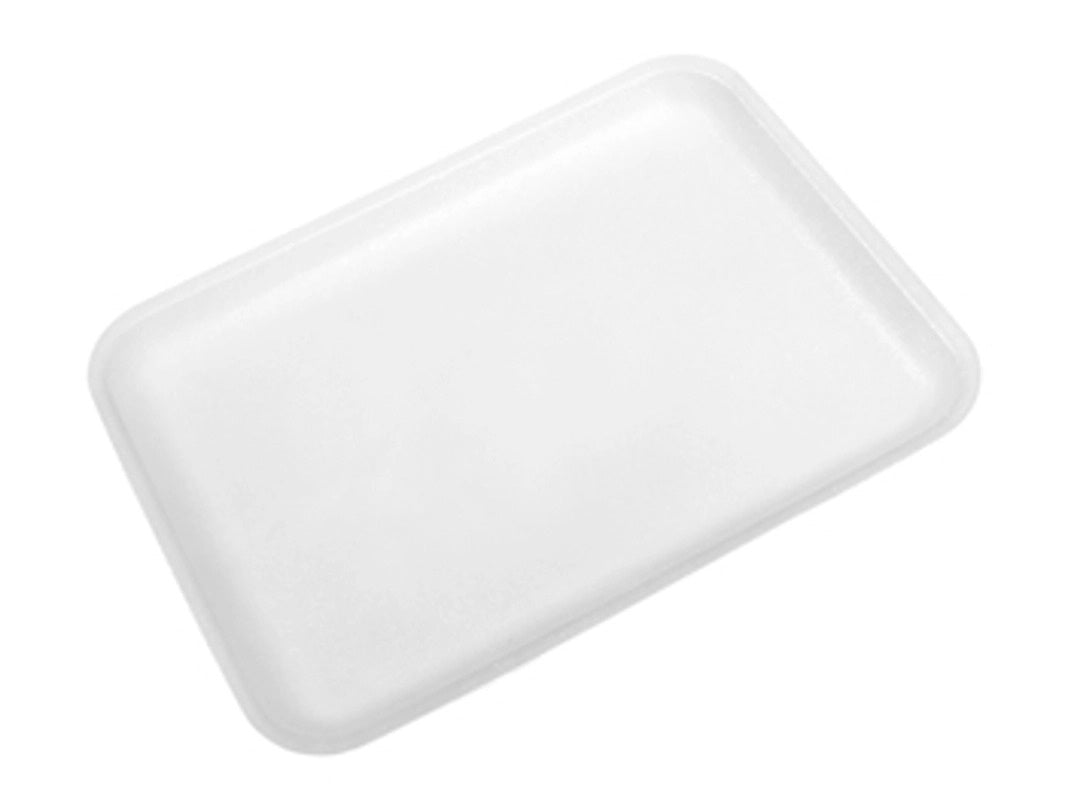 Plix Foam Tray White 11x9"