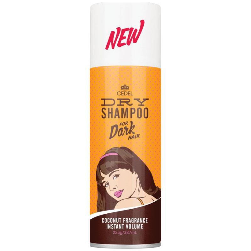 Cedel Dry Shampoo for Dark Hair Coconut Fragrance 387mL