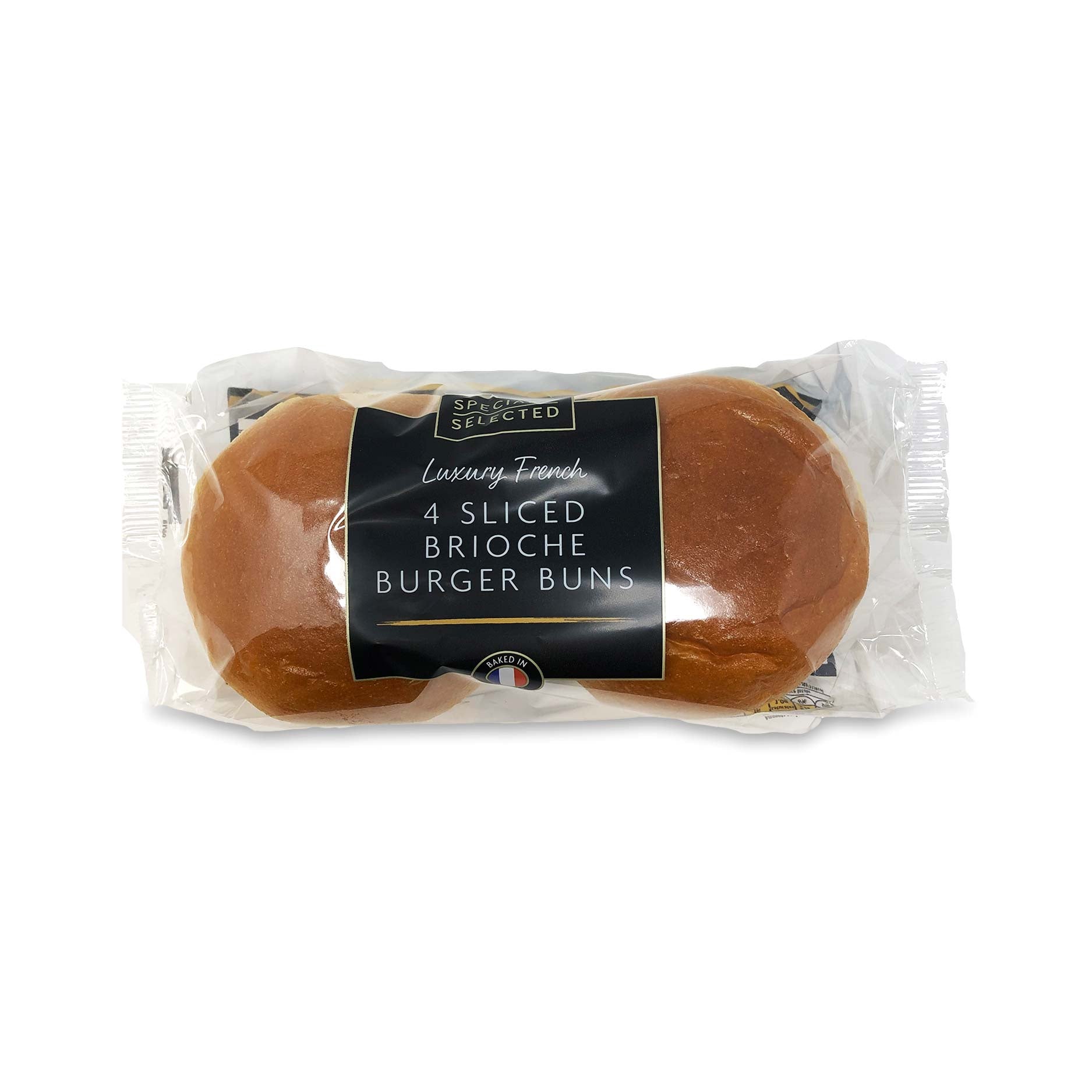 Specially Selected Brioche Burger Buns 4 pack 200g