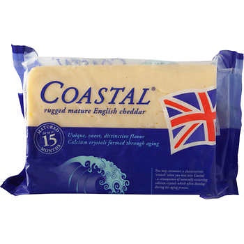 Coastal Rugged Mature English Cheddar 490g