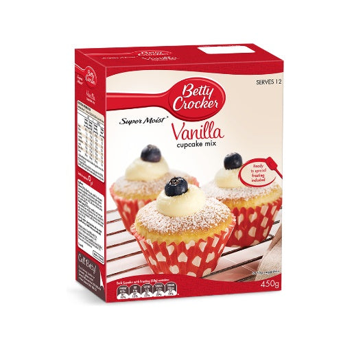 Betty Crocker Vanilla Cupcake Mix 450g