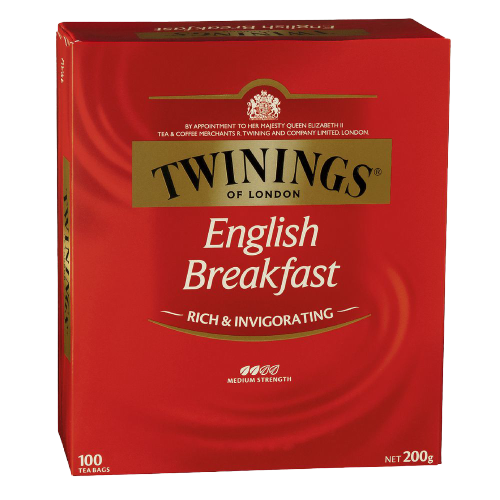 Twinings English Breakfast Teabags 100 bags