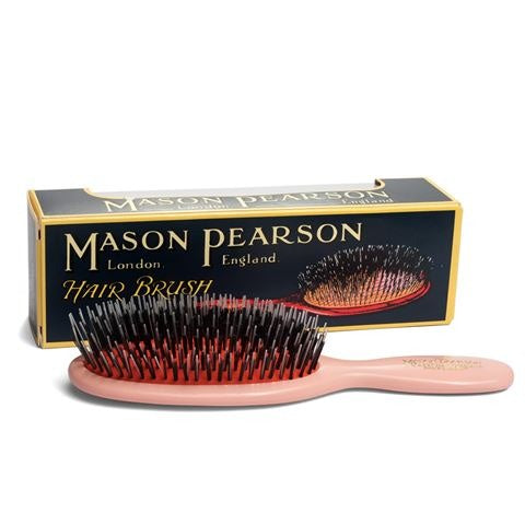 Mason Pearson Popular Bristle and Nylon Brush Pink