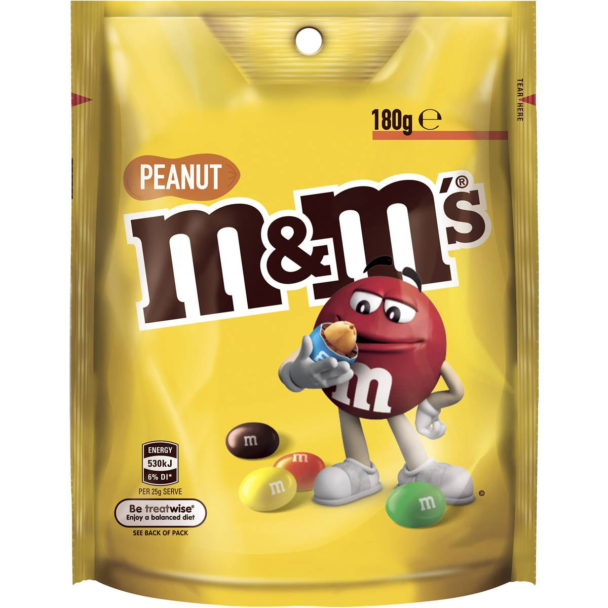 M and M's Peanut 180g