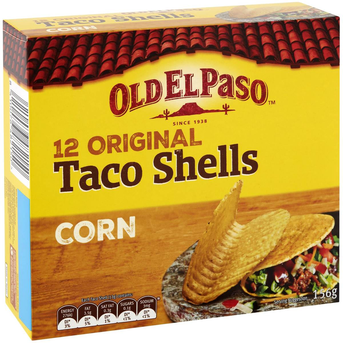 Old El Paso Original Corn Taco Shells 12 pack