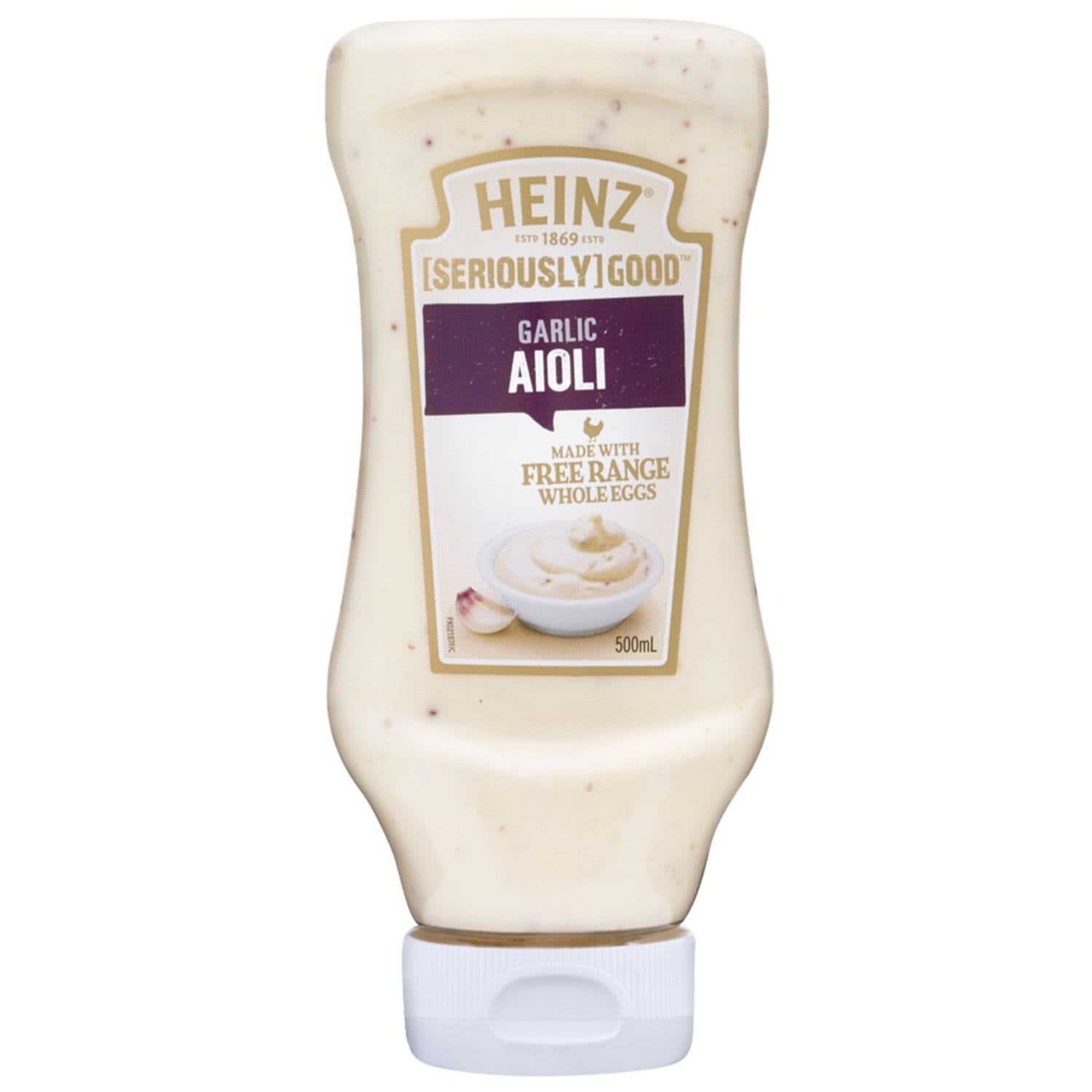 Heinz Seriously Good Garlic Aioli 500mL