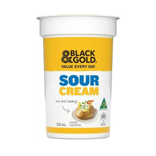 Black and Gold Sour Cream 300mL