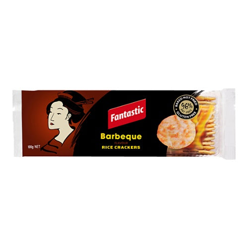 Fantastic Rice Crackers Barbeque 100g