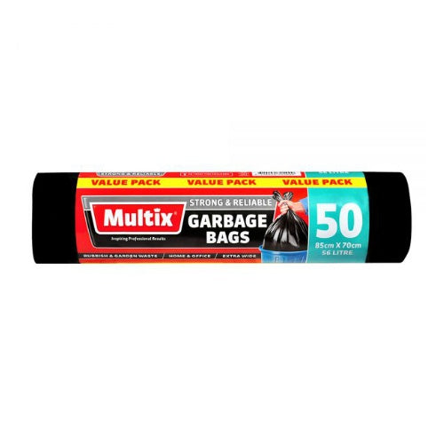 Multix Garbage Bags 56L 50 pack