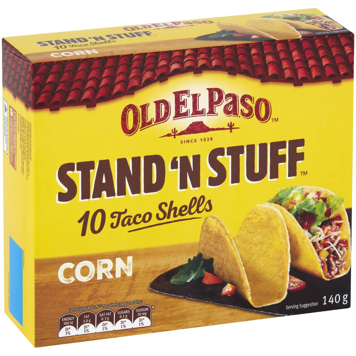 Old El Paso Stand 'N' Stuff Taco Shells 10 pack