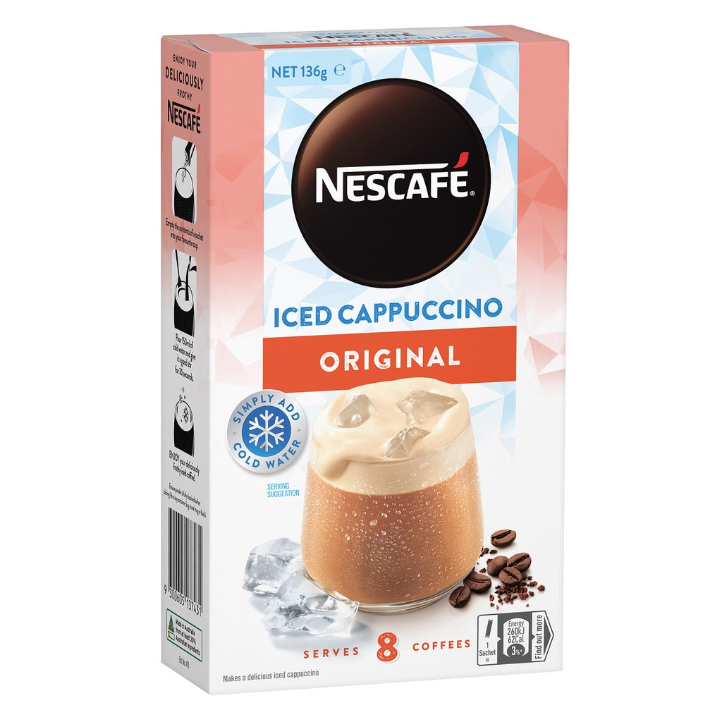 Nescafe Iced Cappuccino Original 8 pack