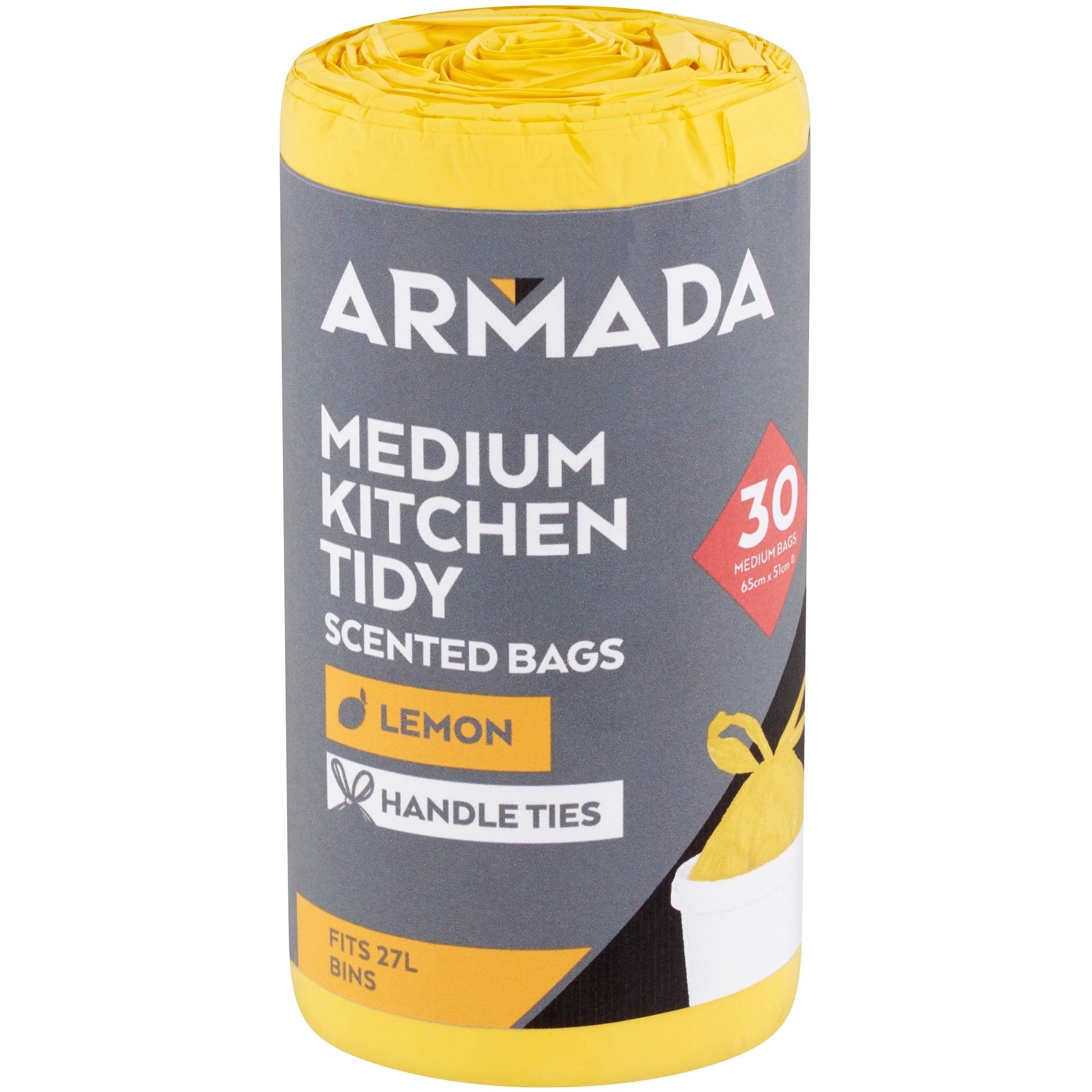 Armada Kitchen Tidy Bags Lemon/Lavender Scented Medium  30 pack